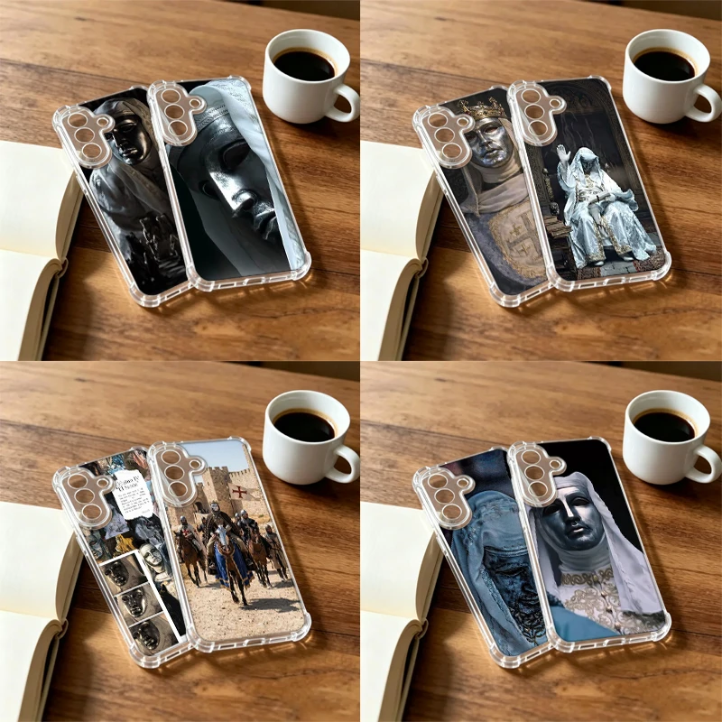 King Baldwin IV Of Jerusalem Phone Case For Samsung A12 A13 A14 A22 A23 A24 A32 A33 A34 A52 A53 A54 Galaxy A02S A03CORE A04E A04