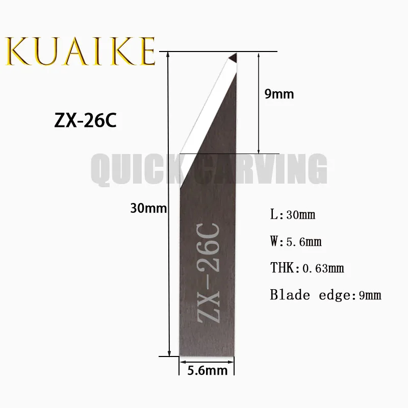 10PCS ZXT Lama da taglio Coltello oscillante Zhuoxing Lama vibrante ZX-17AT ZX-18C ZX-25AT ZX-26C ZX-35AT ZX-311 ZX-35 ZX-3161K