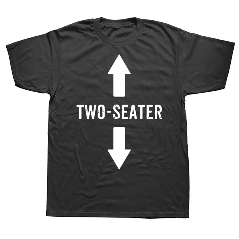 Two Seater T Shirts Graphic Cotton Streetwear Short Sleeve 2 Seater Dad Adult Humor Gifts Summer Style T-shirt Mens Clothing