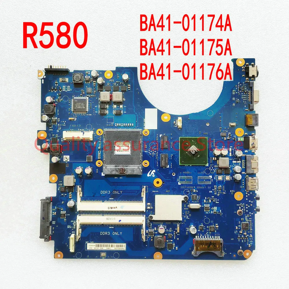 BA41-01174A BA41-01175A BA41-01176A For Samsung R580 Laptop Motherboard BA92-06129A BA92-06129B BA62-00503A HM55 DDR3