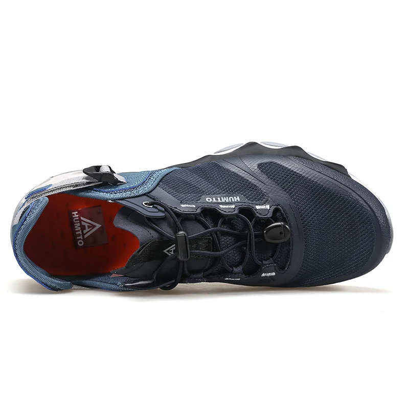 HUMTTO Summer Wading Men's Sports Shoes Outdoor Hiking Sneakers for Men Breathable Quick Dry Trekking Beach Barefoot Shoes Man