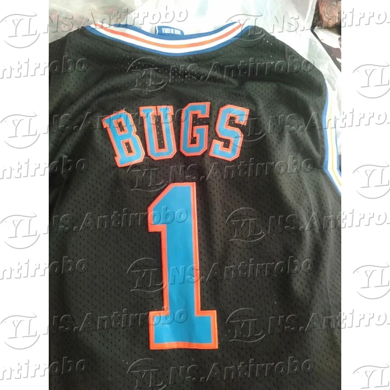 

Space-Jam Basketball Jersey Tune-Squad #23 James Top Shorts Goon Squad Costume Movie A New Legacy Basketball Uniform Kids Adults