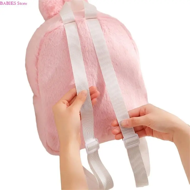 

C9GB Lightweight and Practical Rucksacks Cartoon Bag Plush School Backpack Small Purse for Student