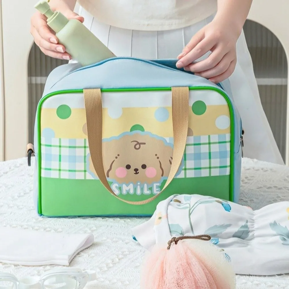 

Dry Wet Separation Hand-held Swimming Bag Large Capacity Animal Pattern Crossbody Fitness Bag Cute Portable Cartoon Sports Bag