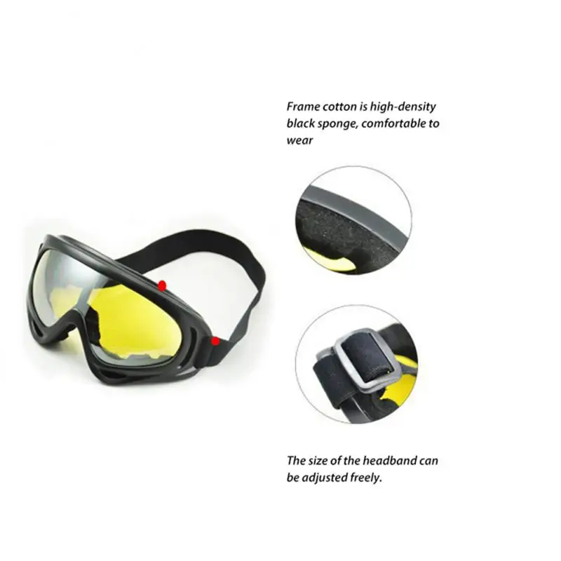 Gogle narciarskie Wiatroszczelne kolarstwo Gogle motocyklowe Zimowe przeciwmgielne Snowboard Okulary narciarskie Maska narciarska Gogle taktyczne Okulary przeciwsłoneczne