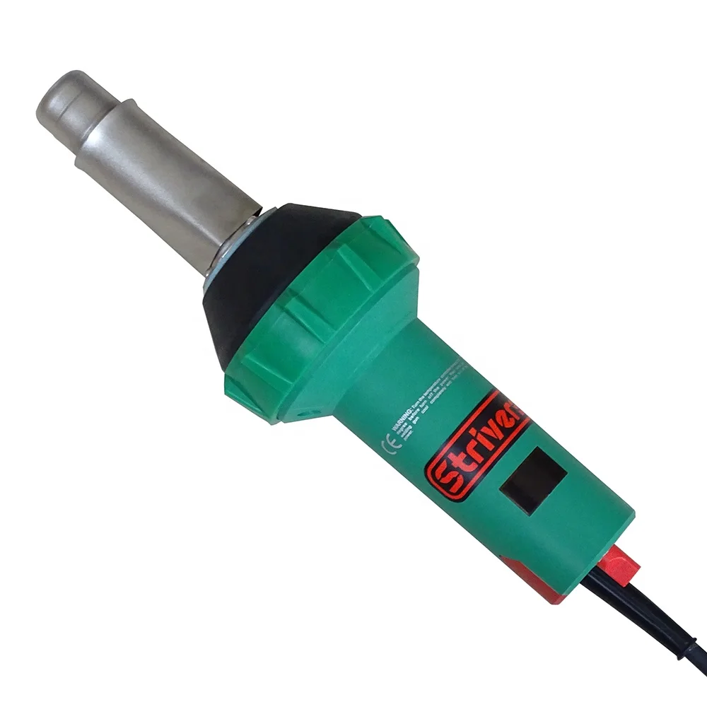 220V 1600W Hot Air Guns Plastic Welders PVC Welding Machine With Auto Cooling And Temperature Display
