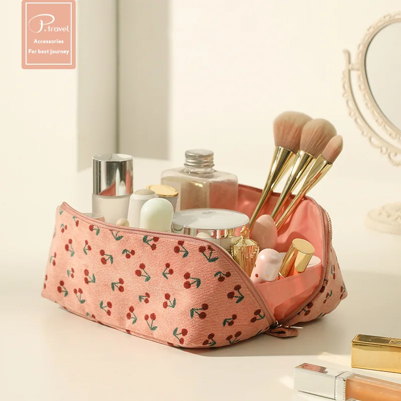 Makeup Bag For Women Toiletries Organizer Waterproof Business Travel Storage Pouch Female Large Capacity Portable Cosmetic Case