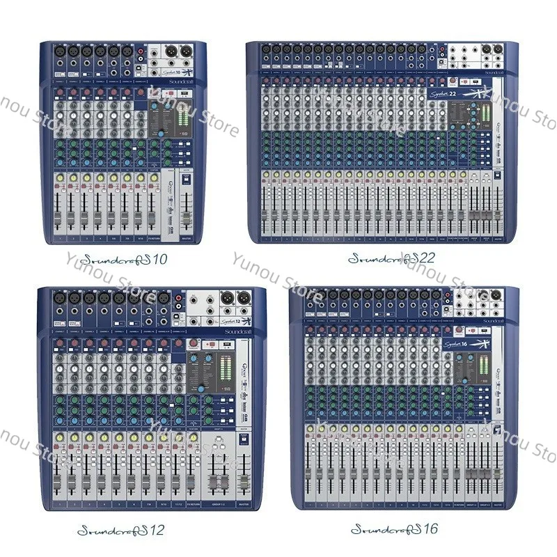 Soundcraft Signature 10 small analog mixer with Lexicon effect