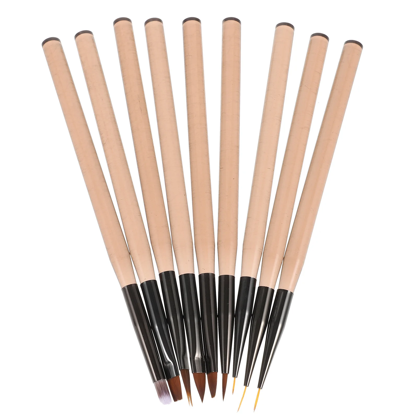 

9 шт., набор кистей для дизайна ногтей, тонкая подводка для гель-лака, цветочный рисунок, инструменты для дизайна маникюра, принадлежности для ногтей, женские аксессуары