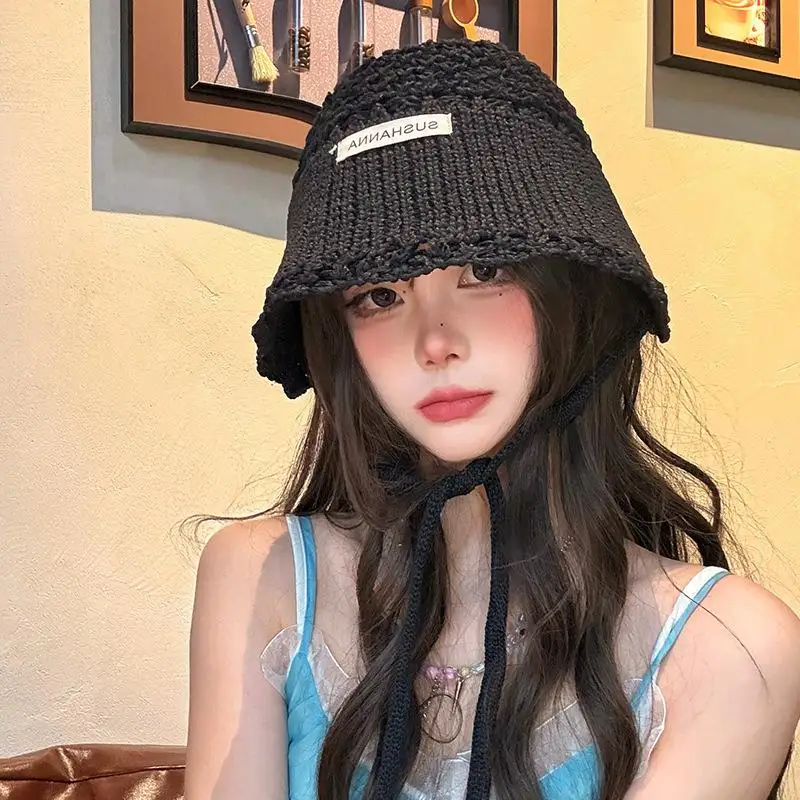 Women Foldable Sun Hat Crochet Design UV Protection Wide Brim Beach Hat Packable Lightweight Cap for Summer Travel Use