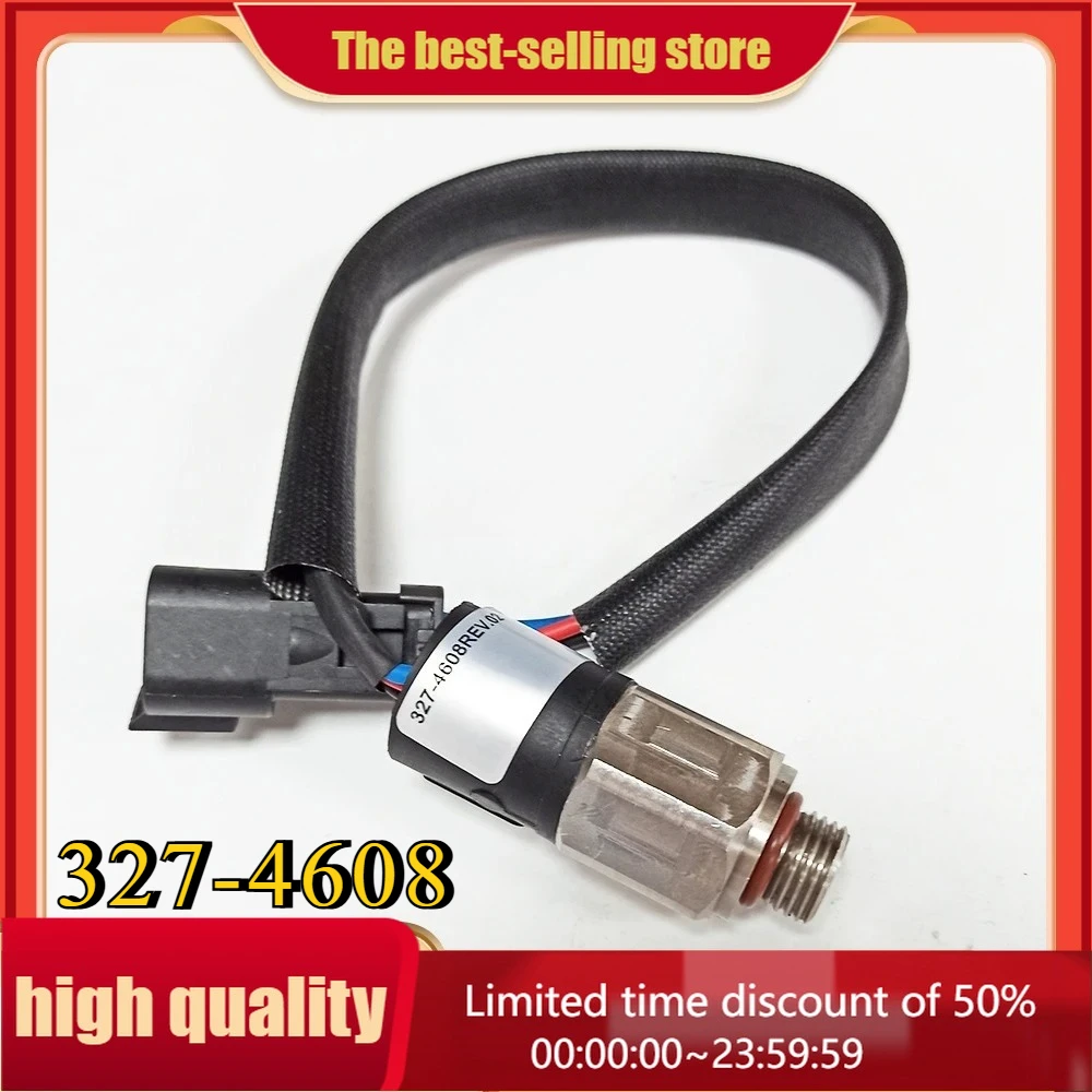 

327-4608 3274608 Pressure Sensor for WHEEL LOADER 950H 962H 966H 972H 972K 980H 980K 988G 988H 988K 990