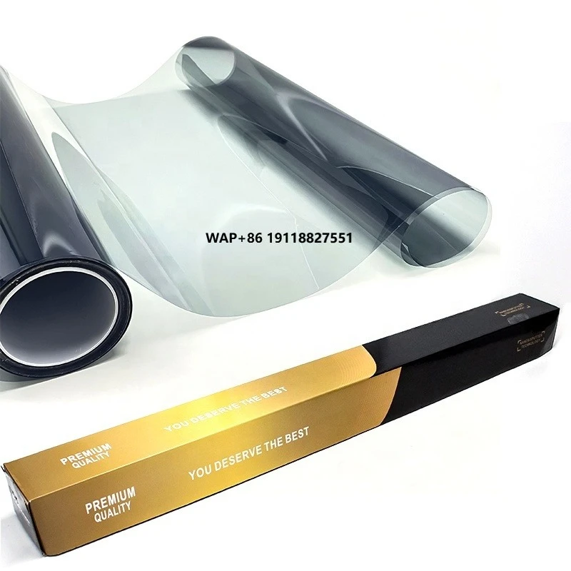 

HD пленка для лобового стекла взрывозащищенная безопасность GCW-50 05%-70% теплоизоляционная тонирующая пленка для солнечных батарей Нано-керамическая тонировочная пленка для автомобильного стекла