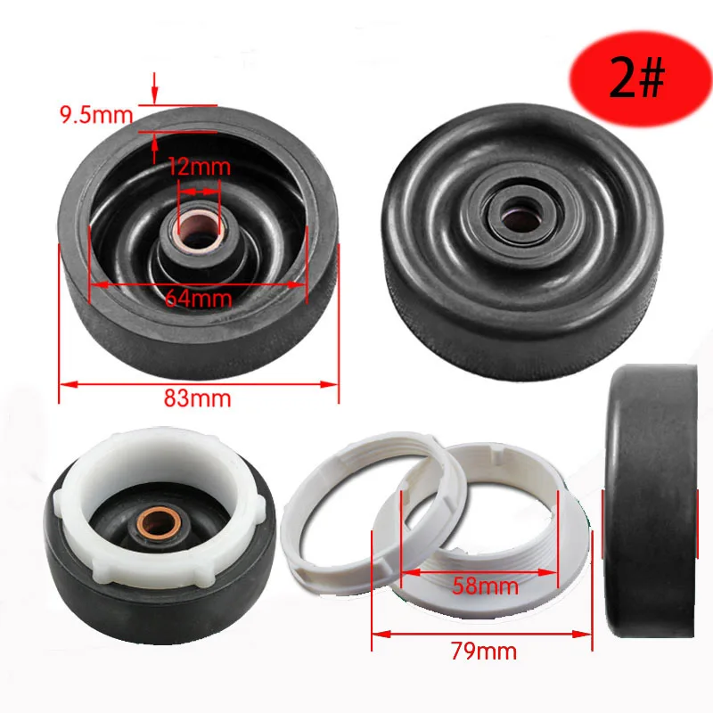 Двухцилиндровая стиральная машина, кожаная чаша, уплотнительное кольцо, поворотное полуавтоматическое сушильное и обезвоживающее сиденье ведра с подшипником