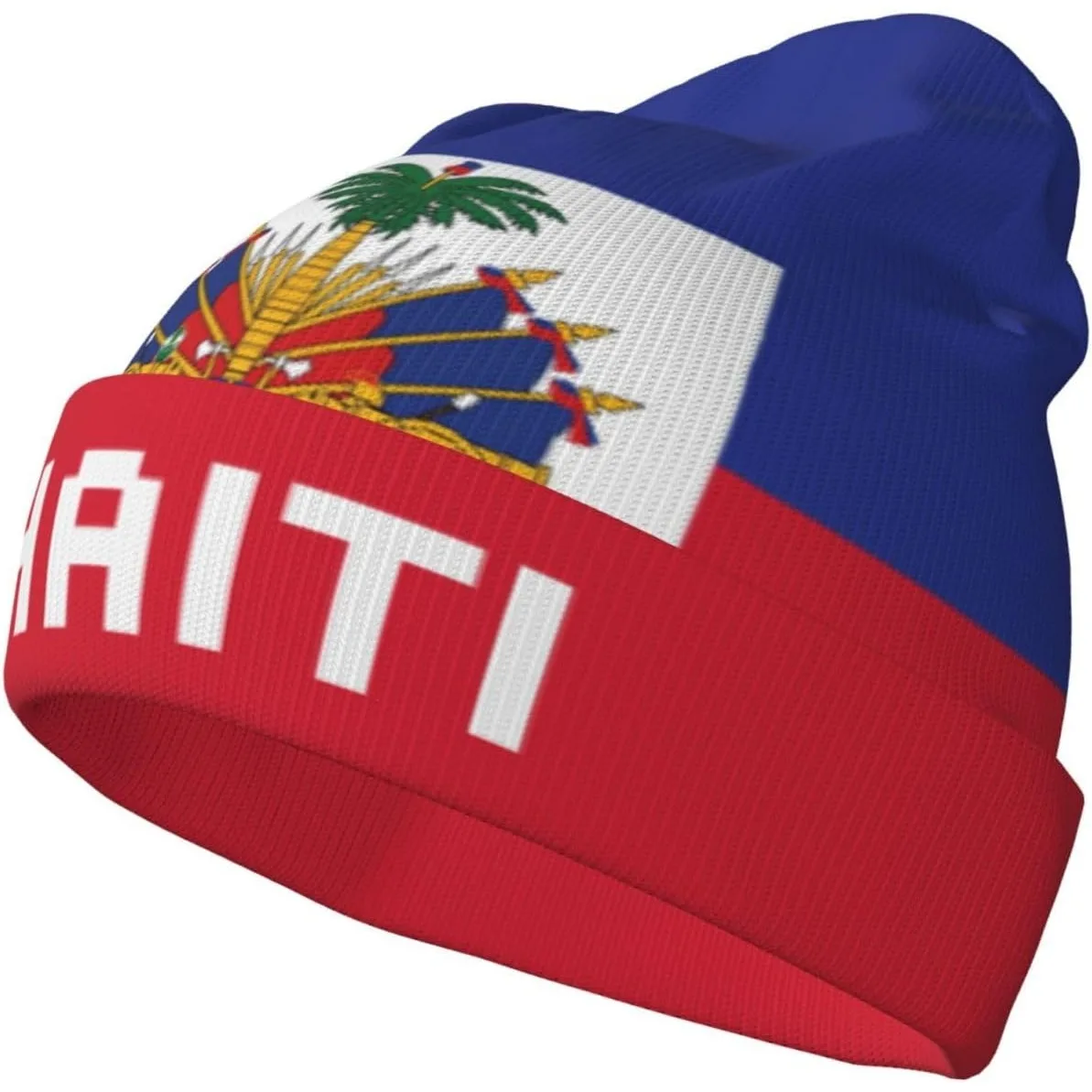 

Flag Beanie Hat for Women Men Fashion Knitted Hat Winter Warm Hats Soft Stretchy Ski Beanie Cap Unisex