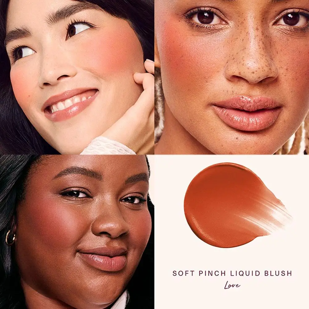 Fard liquido Ombretto Trucco liscio Occhi liquidi Viso Fard rosa Tinta Contorno viso Illumina il trucco per le donne