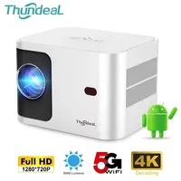 Thundeal Td91 Mini Projektor Full Hd 1080p 4k Video 5g Wifi Android Projektor Heimkino Proyector 3d Smart Tragbarer Beamer