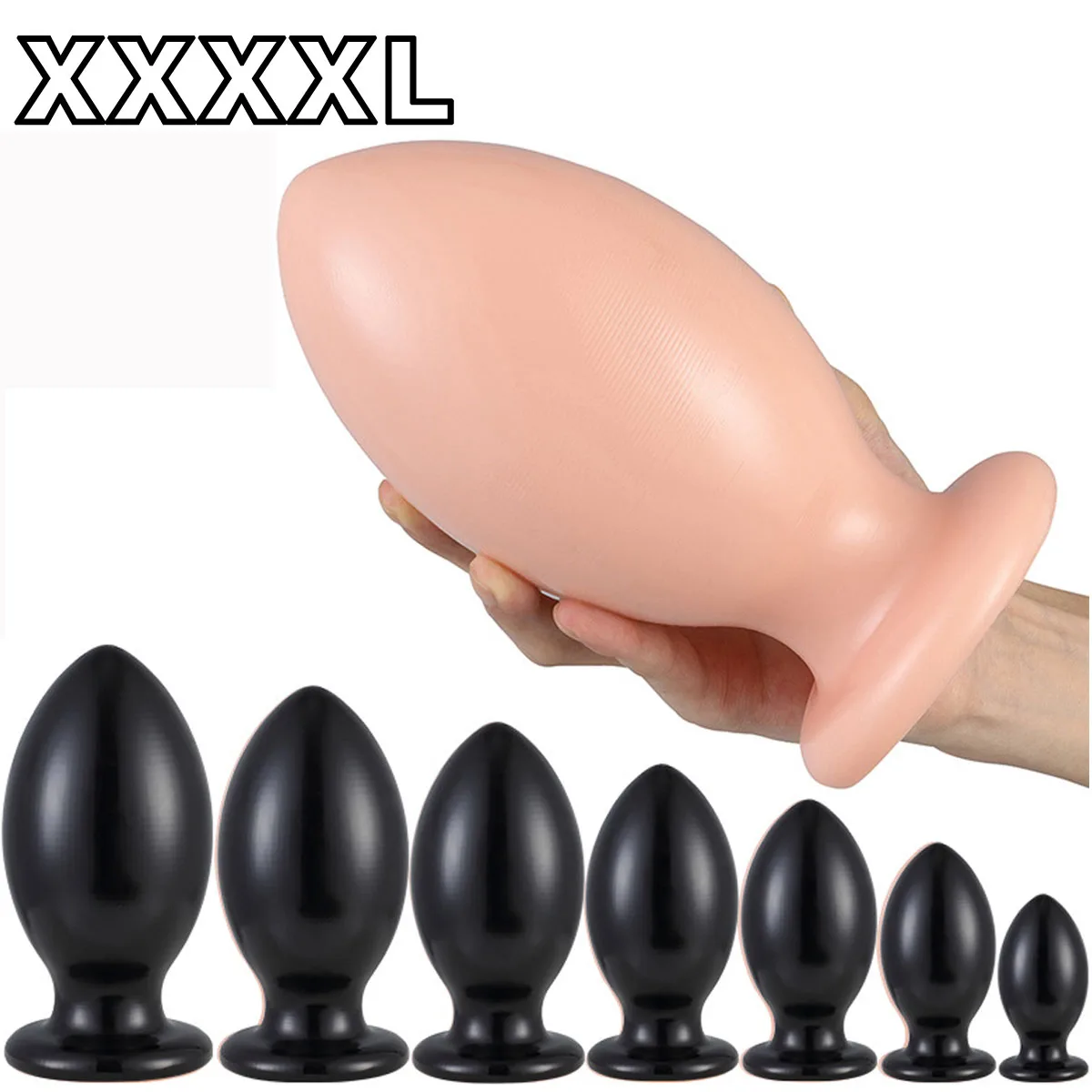 Anal Plug Trainer Dragon Egg Dildo, Estimulador de Massagem da Próstata, Bunda Masculina e Feminina, Brinquedos Sexuais Casais, Adulto 18, Gay, XXXXL