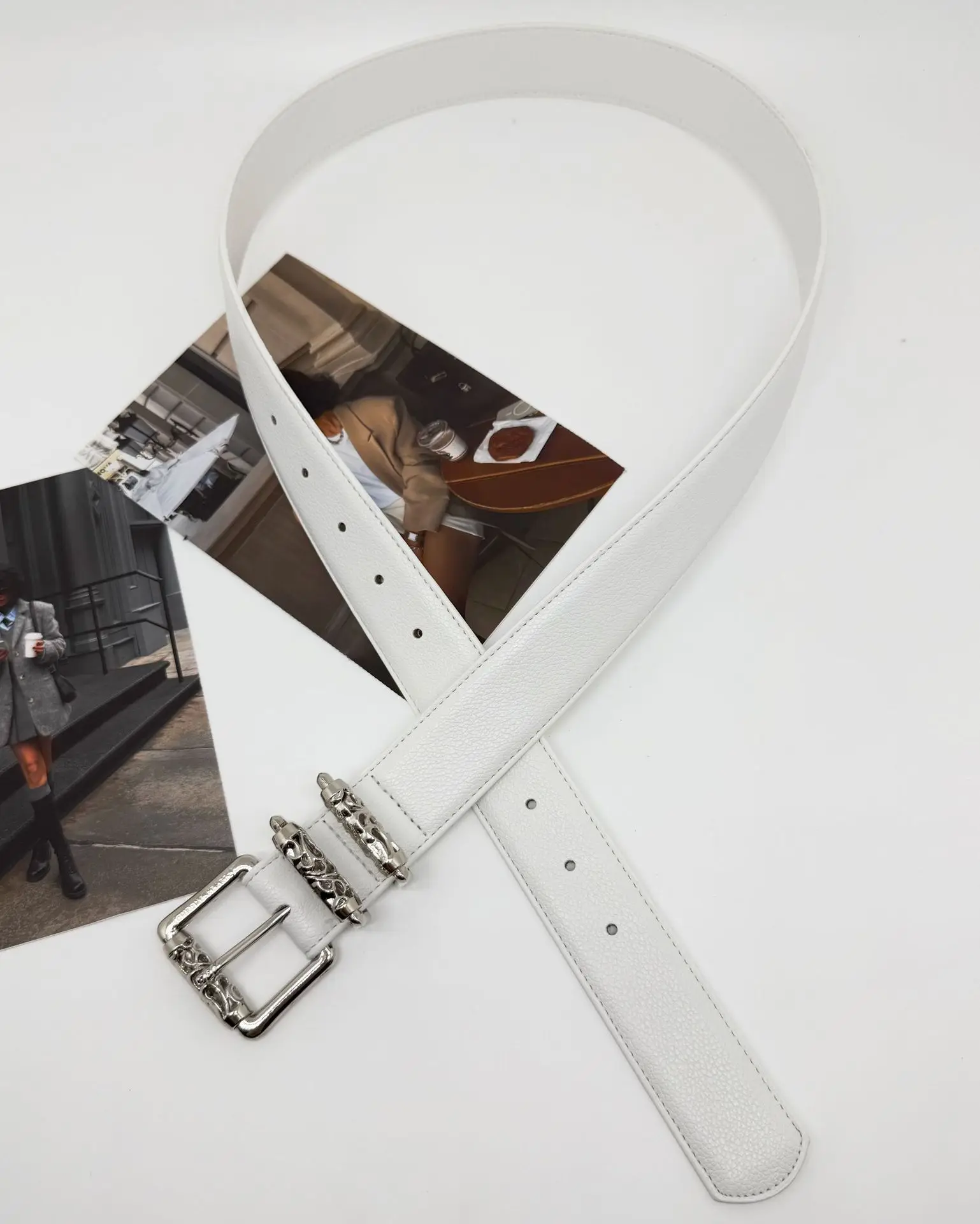 Cintura in pelle PU di marca di design di lusso per uomo donna cinturino in vita con fibbia in lega jeans femminili cintura per pantaloni