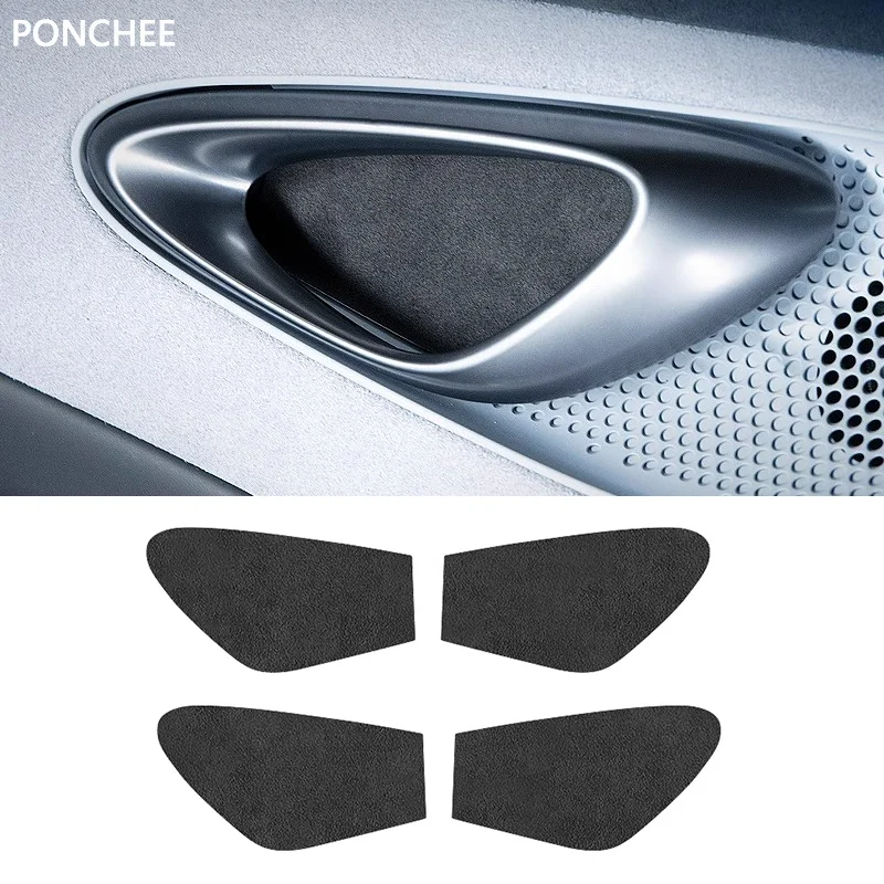 

For BYD SEAL 2023-2024 Car Door Bowl Sticker Handle Protection Modified Interior Trim Accessories for Cars Car Interior Sticker