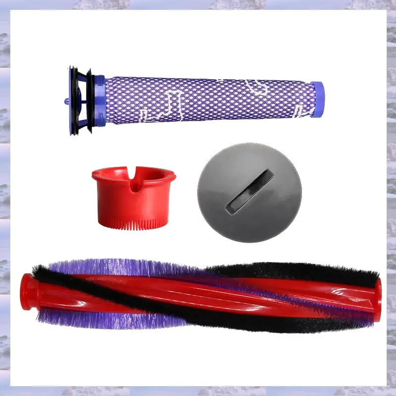 

2025-Vacuum Cleaner Replacement Roller Brush Pre-Filter End Cap Tool For Dyson V6 DC59 DC62 SV073 SV03 Vacuum Cleaner