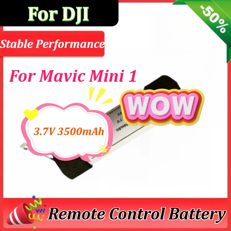 

3.7V 3500mAh Drone Controller Battery for DJI Mavic Mini 1 Controller Rechargeable Batteries High Quality