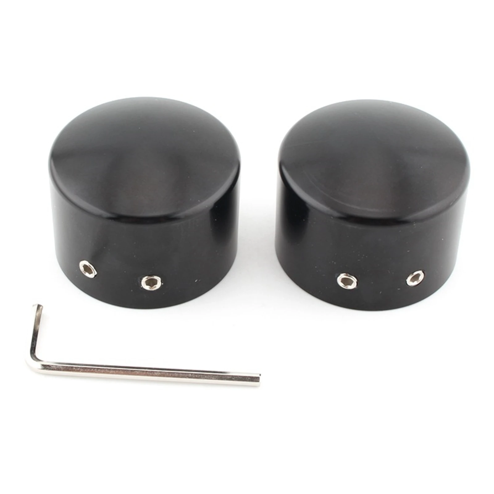 For Harley Sportster 883 XL1200 X48 Dyna CVO Fat Bob FXDFSE Blackline FXS Front Wheel Axle Nut Cover Cap