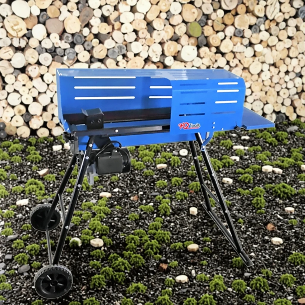 HY5T-520-V Customized Cheap Bench Wood Processor 5 Ton Smart Electronic Horizontal Small Log Splitter for Sale