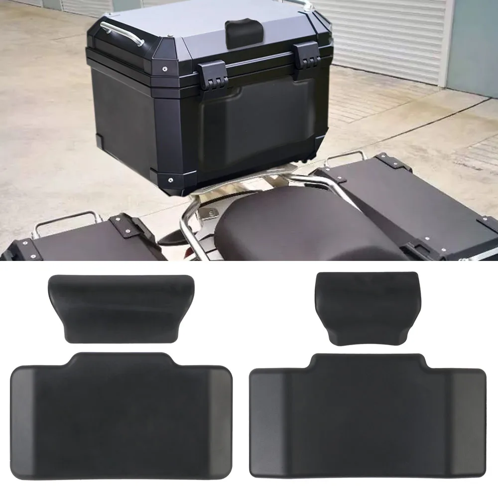 

Motorcycle Backrest Pad Rear Case Cushion Universal Rear Pad Durable Accessory Passenger Lazyback Backrest Pad Accessories