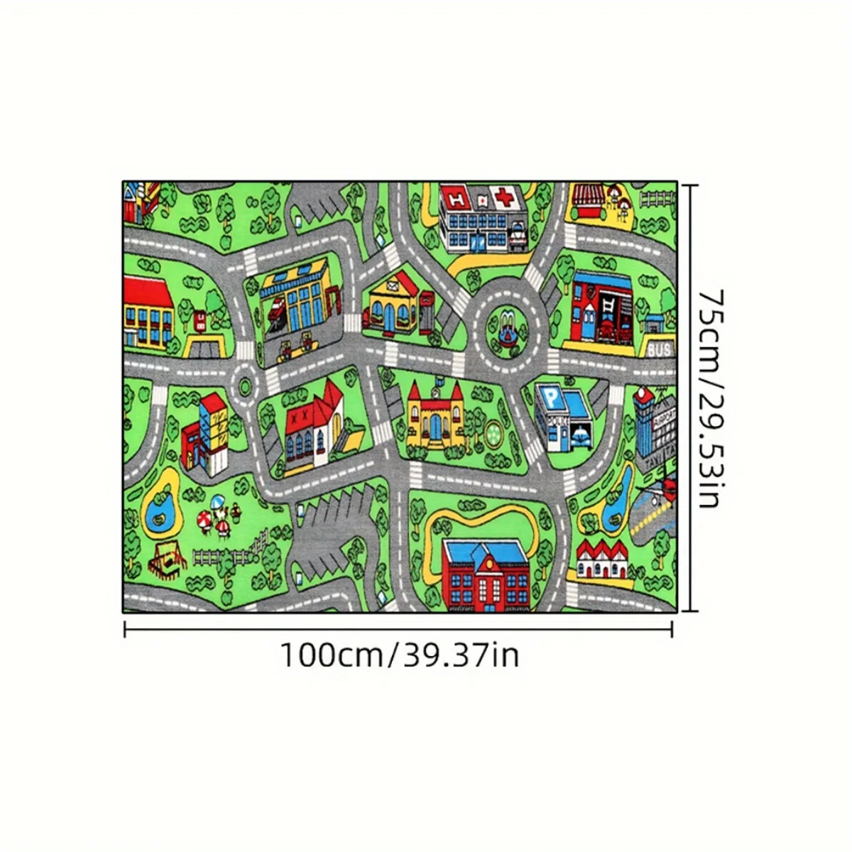 1pc Of Hkstorage Cartoon-Themed Game Trunk Mat - Bright And Colorful Design, Sturdy Trunk Liner, Fashionable Interior Decoration