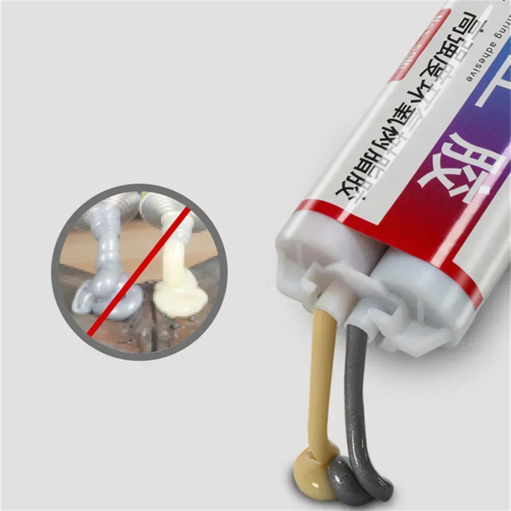 Magic Repair Glue AB Metal Strength Iron Bonding Heat Resistance Cold Weld Metal Repair Adhesive Agent Caster Glue