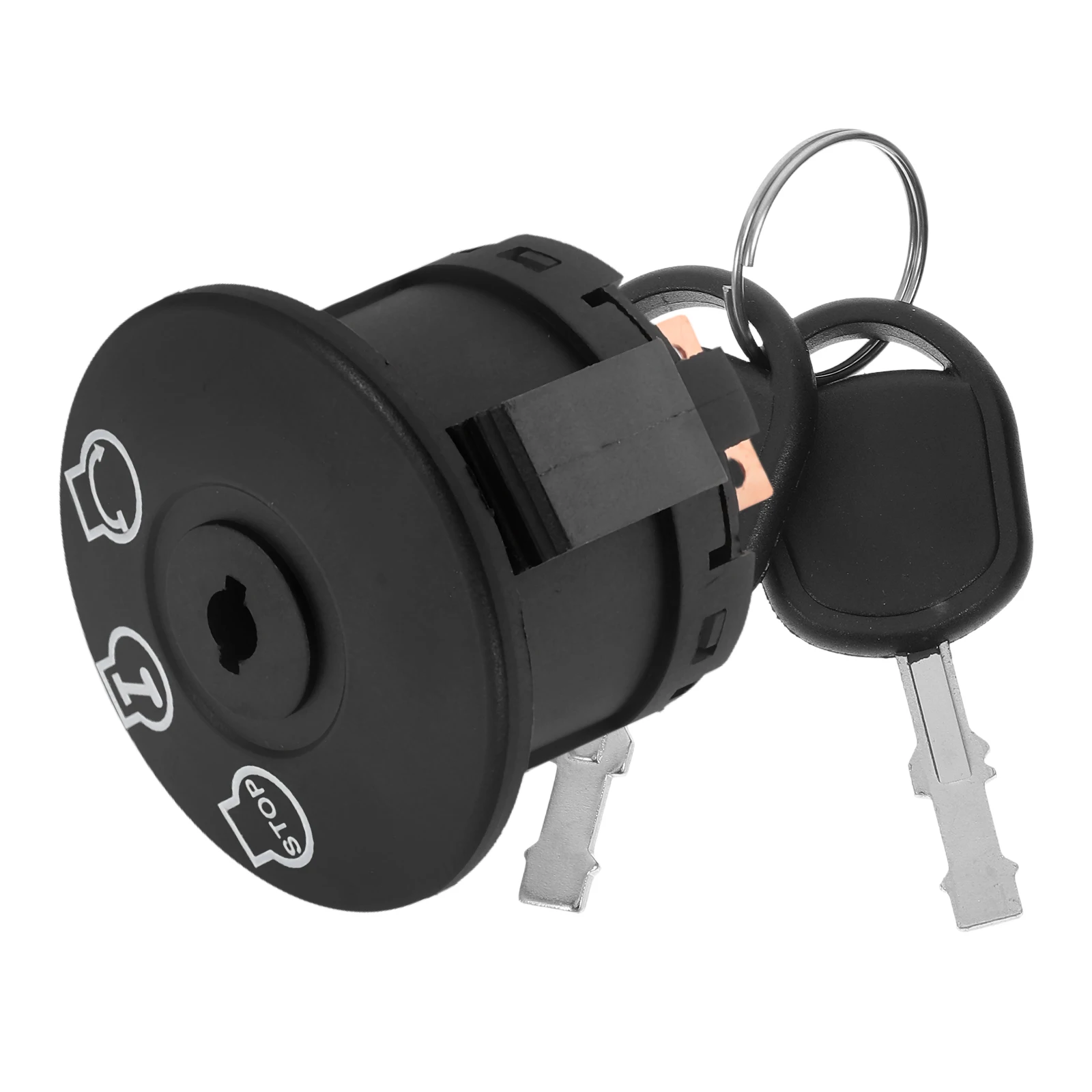 

Lawn Mower Ignition Switch Key Cable Replacement Lock Cylinder Starter Switches Compatible 92504659 92504228 Precision Design