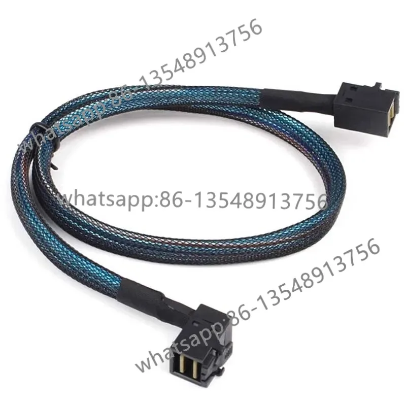 Approx. 50 cm MINI SAS cable SFF-8643 to SFF-8643 array card backplane data cable