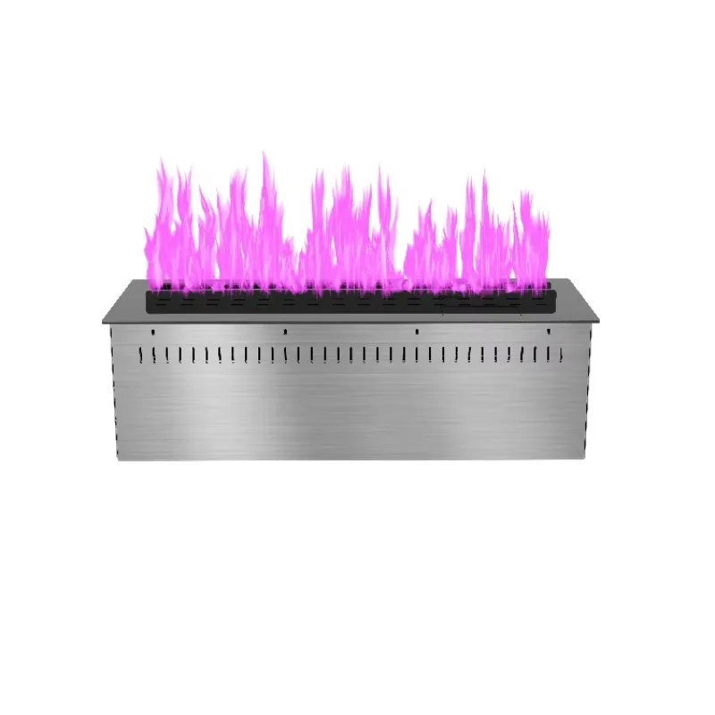 750mm WiFi Control Intelligent 3D Water Vapor LinearFireplace Insert for Indoor Hotel