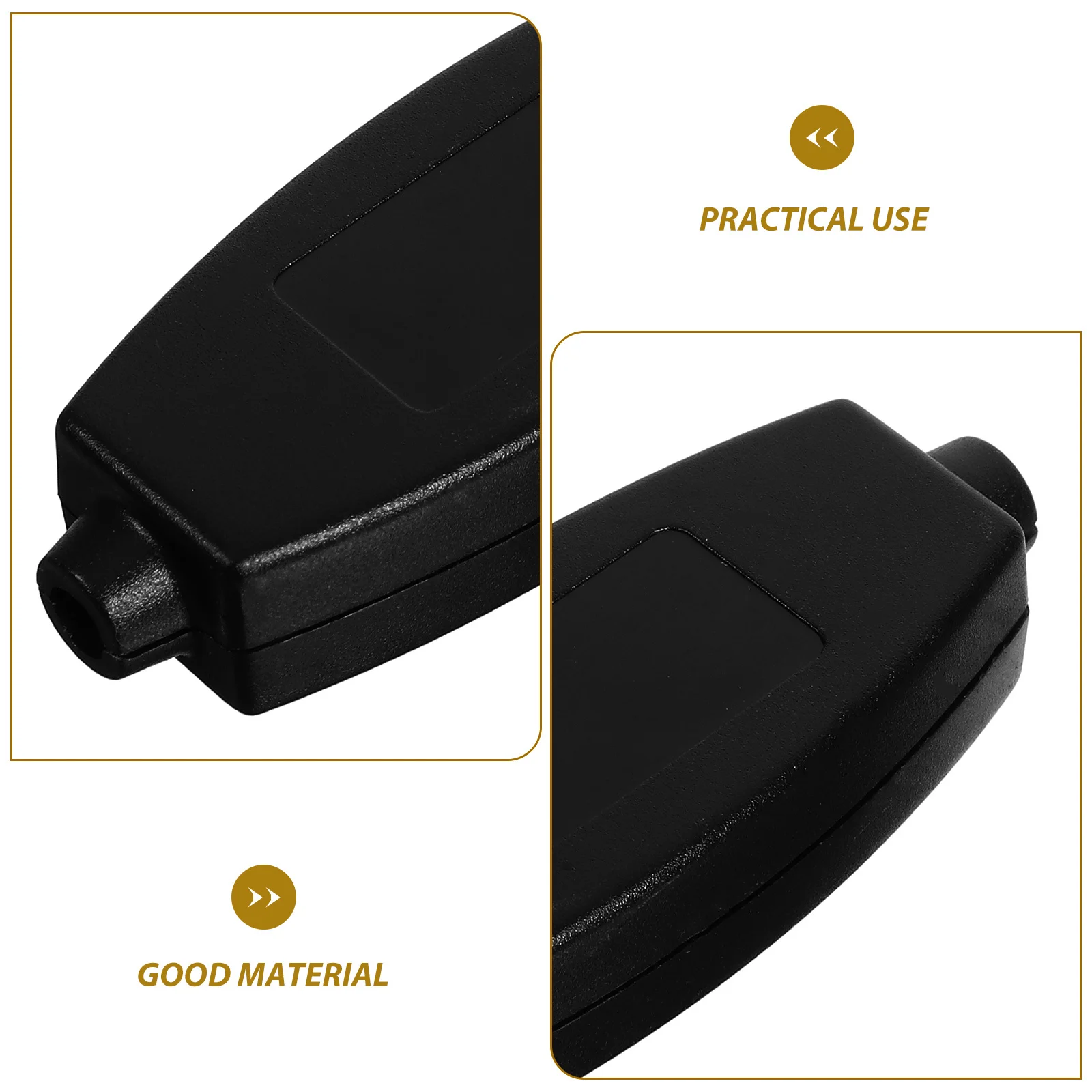 

20Pcs Box ABS Plastic Compact Housing Black Enclosure for Circuit Protection Pcb Wiring Projects Industrial