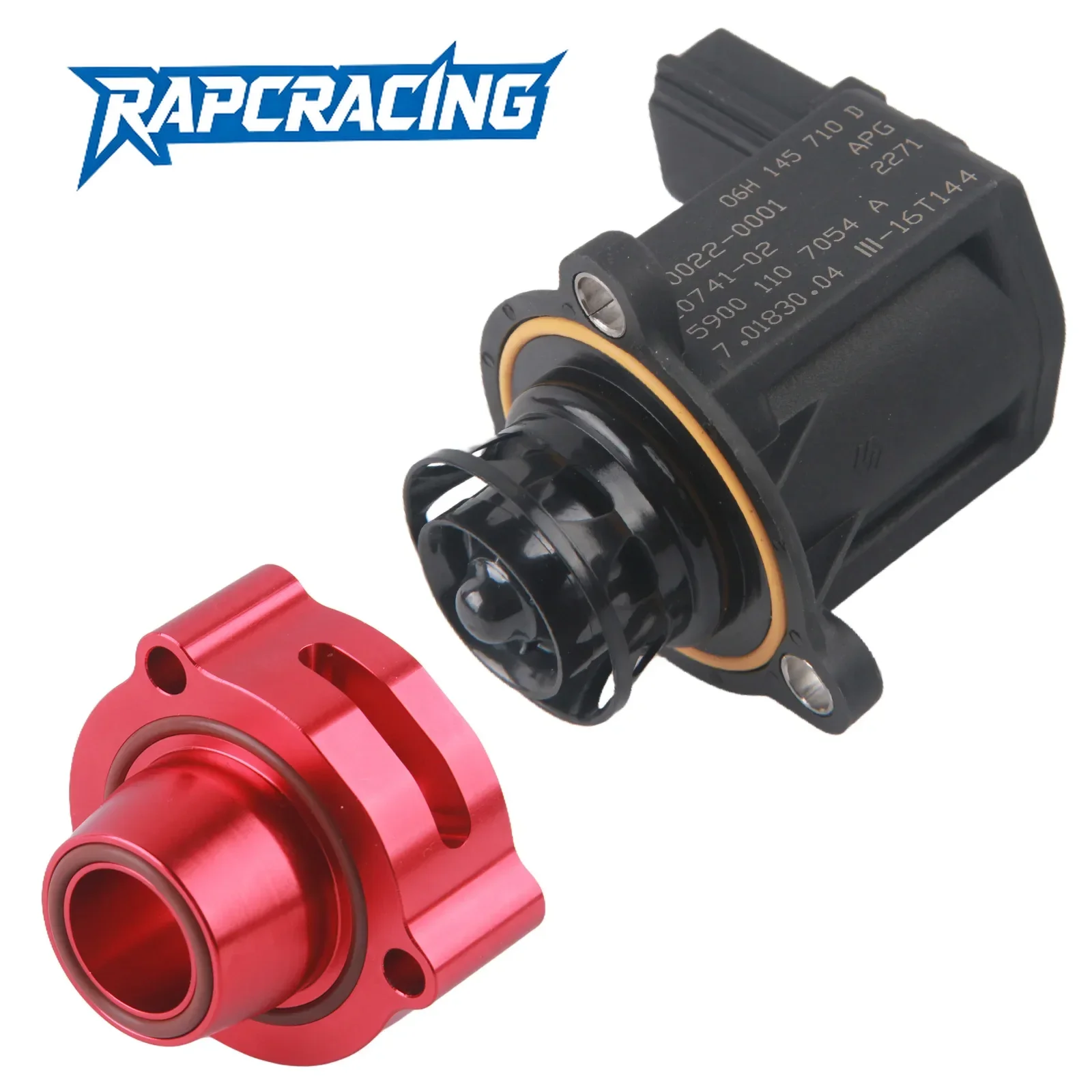 

Turbocharger Diverter Bypass Blow off Valve Adapter 2.0L for A3 A4 TT VW CC Eos GTI Jetta Passat Tiguan Beetle - OEM 06H145710D