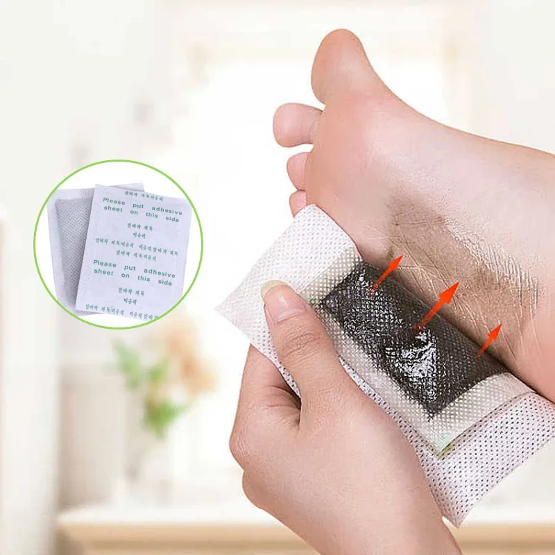 20/60/100/Pcs/Set Detox Foot Patches Pads Body Toxins Feet Care Tools Body Cleansing Improve Sleep Foot Sticker Patches