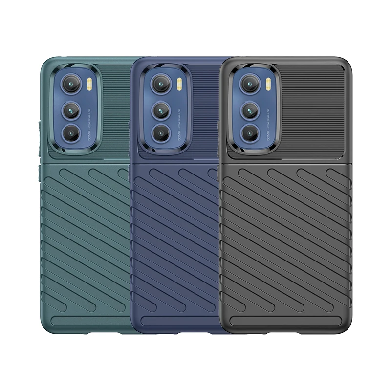 Rugged Shield Texture Case Cases For MOTO G53 G73 G13 G23 E13 G72 G S30 X40 E22 G200 G32 G62 G82 Edge 30 Pro 4G 5G 2023 10pcs