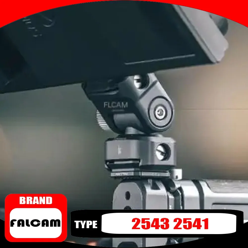 

FALCAM F22 2543 2541 Двойная головка Быстрая установка 2D PTZ Комплект Камера Клетка для кроликов Быстросъемный монитор Аксессуары для камеры Прочный