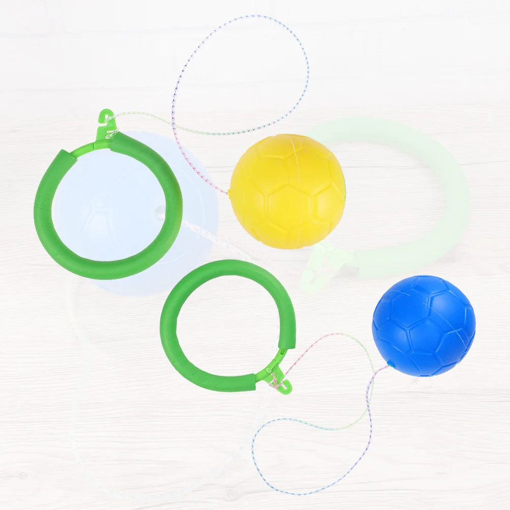 

2 PCS Toys Children’s Jump Ring Ball Single Foot Shot Jumping Bouncing Rope Fitness Equipment