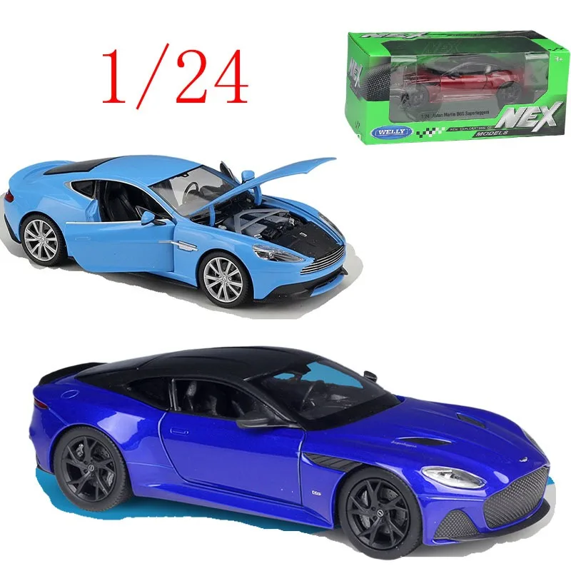 

Welly литой под давлением масштаб 1:24 Aston Martin DBS модель автомобиля из сплава подарок на день рождения для мальчиков