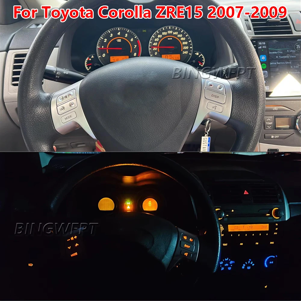 For Toyota Corolla ZRE150L ZRE151L ZRE152L 2007 2008 2009 Multifunction Car Steering Wheel Control Switch 84250-02200 8425002200