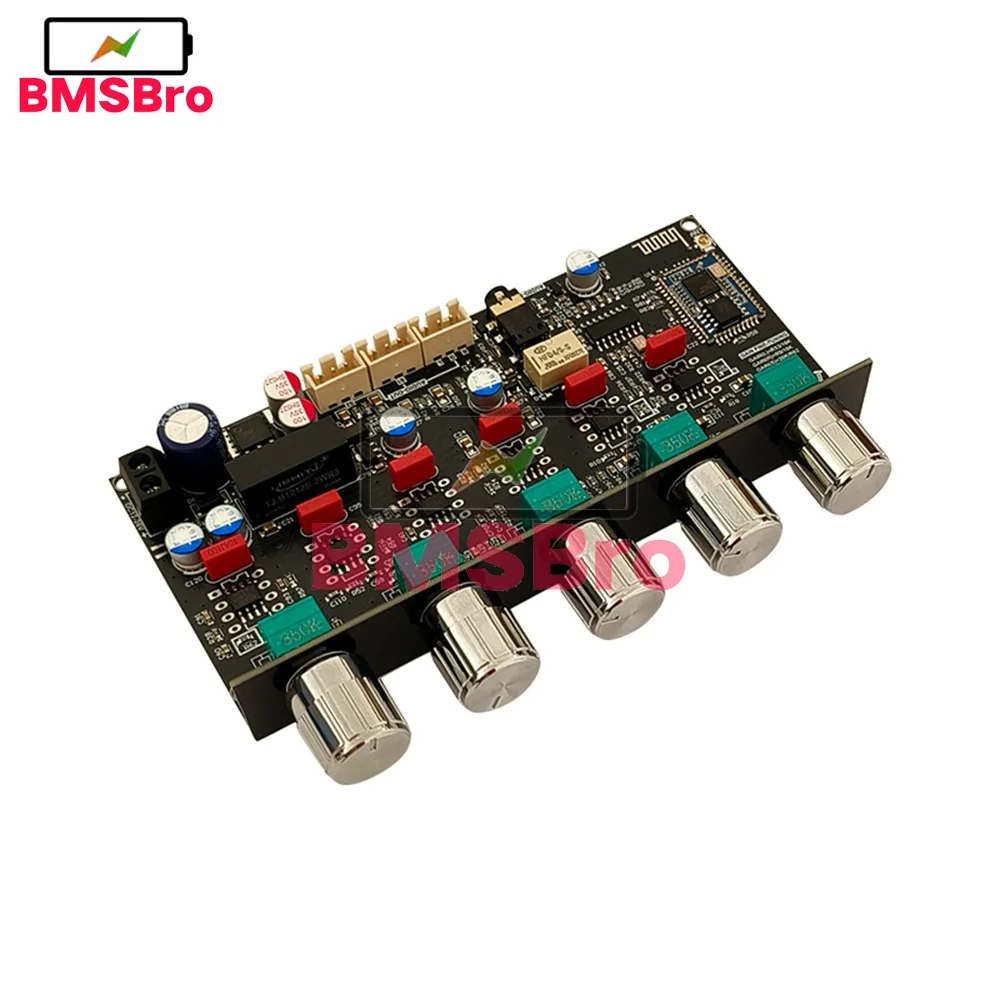 

NE5532 Front-end Tone Bluetooth Decoding Preamplifier Board QCC3034 ES9023 Qualcomm APTX SBC AAC 20-180Hz for Speaker Subwoofer