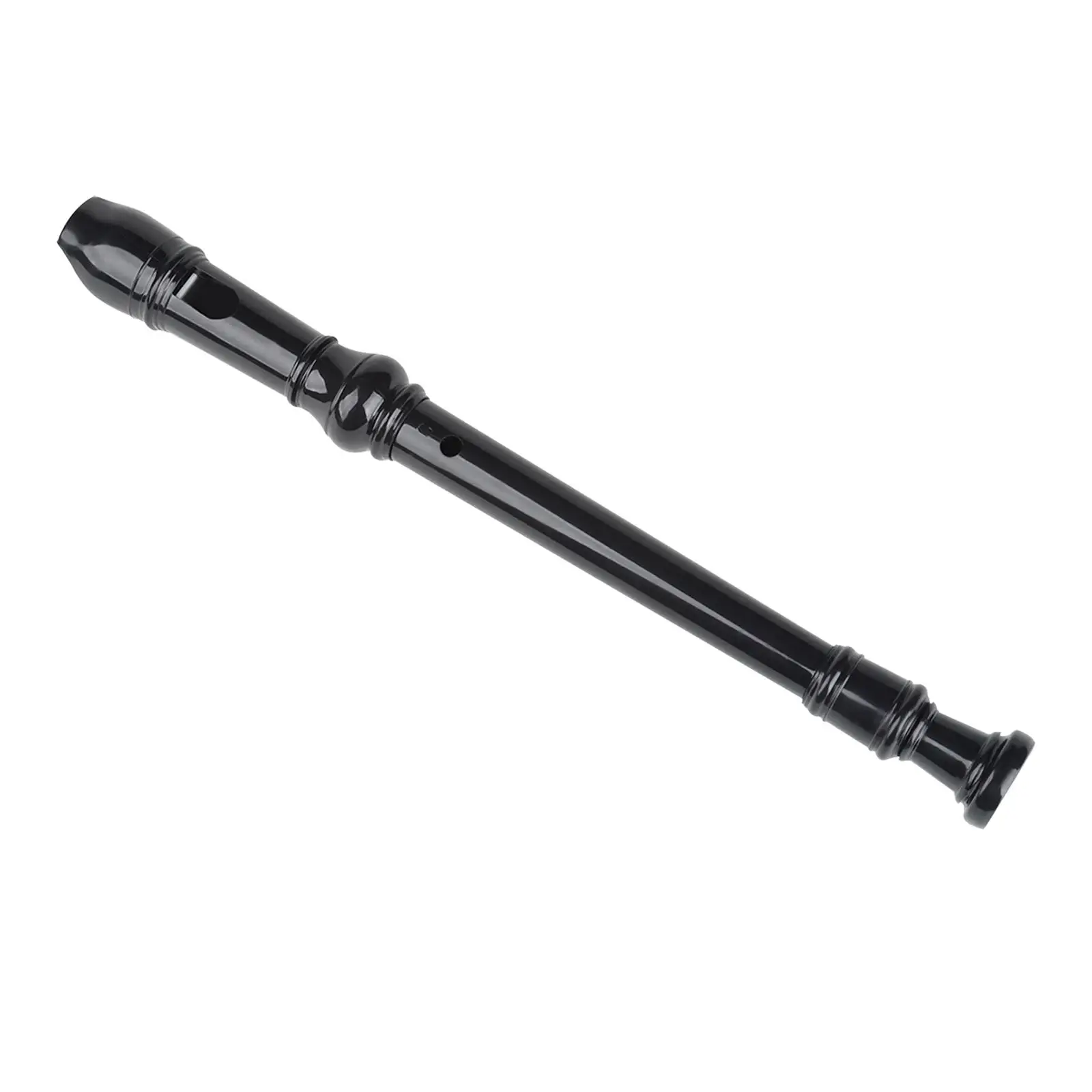 German Style Soprano Recorder Long Flute ABS Resin Instrument 8 Holes for Beginner Adult Student