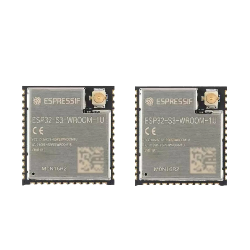 High-Performance 2PCS ESP32-S3-WROOM-1U-N16R2 Wi-Fi + Bluetooth, 16MB, 32-bit Dual-Core MCU Module