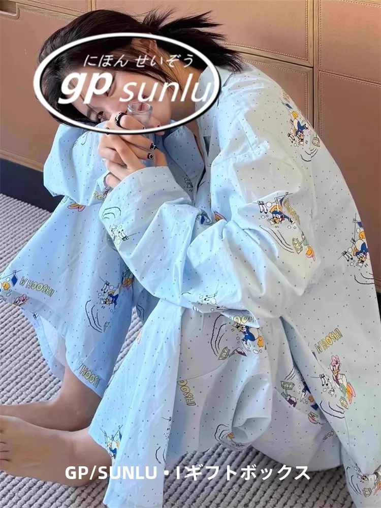 gp-long-sve-spwear-ensemble-pour-femmes-mince-maison-vetements-ete-nouveau-coreen-sle-mignon-dessin-anime-imprime-coton-loisirs-maison-costume