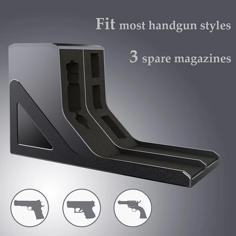 Pistol Rack Modular Handgun Rack Gun Safe Cabinet Storage Organizer Accessory Universal Protective Holster for Handgun