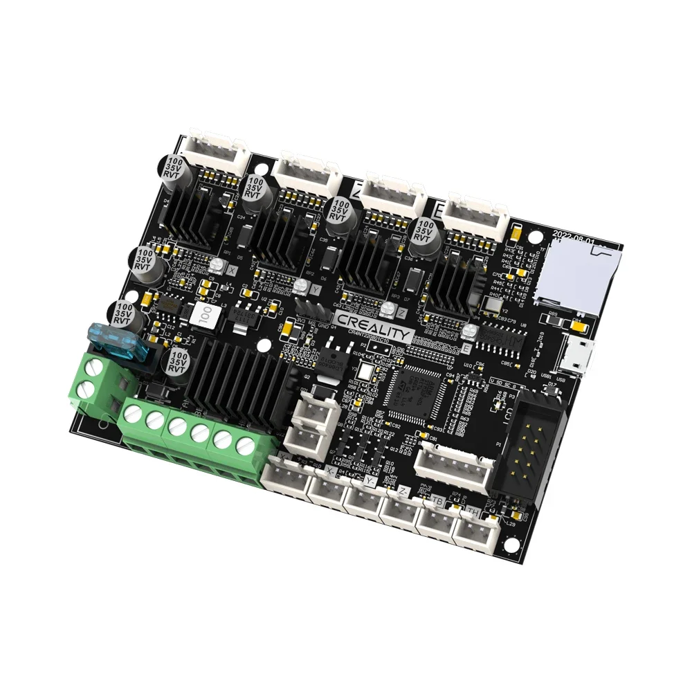 Creality nova chegada e3 free-run placa-mãe silenciosa atualização suporte necessário marlin & klipper firmware github código de código de código de código aberto