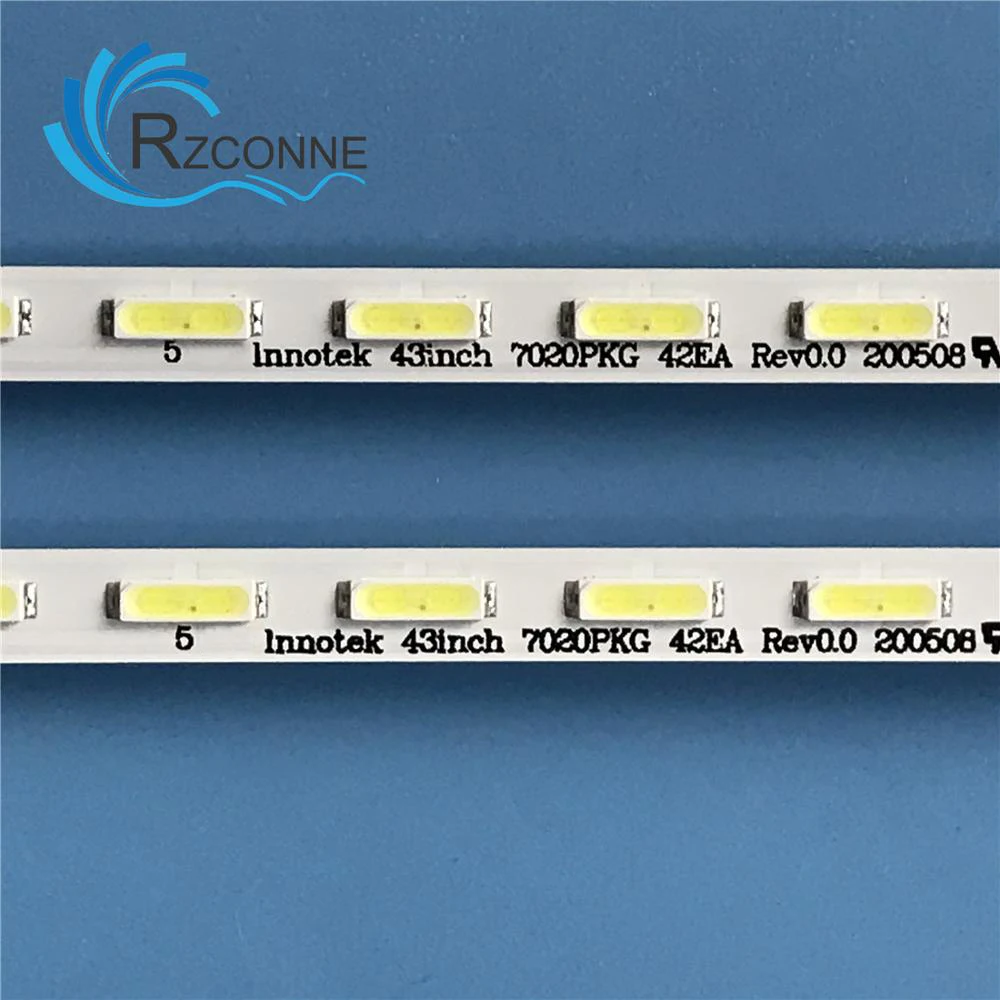 LED Backlight strip 42 lamp for Innotek 43inch 7020PKG 42EA Rev0.0 75.P3F12G00115A20D KD-43X8309C KD-43X8300C KD-43X8305C