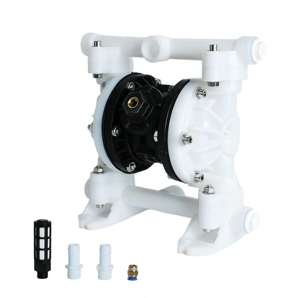 

Plastic Air-operated Diaphragm Pump Corrosion-resistant AODD Pump Air-driven Chemical Pump for Chemical Transfer