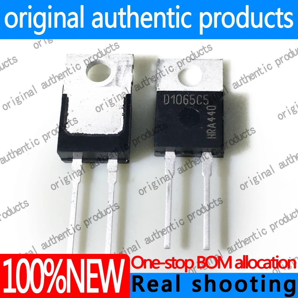 1/5/10/30PCS(New) IDH10G65C5 lettering:D1065C5 TO-220 Silicon carbide diode chip